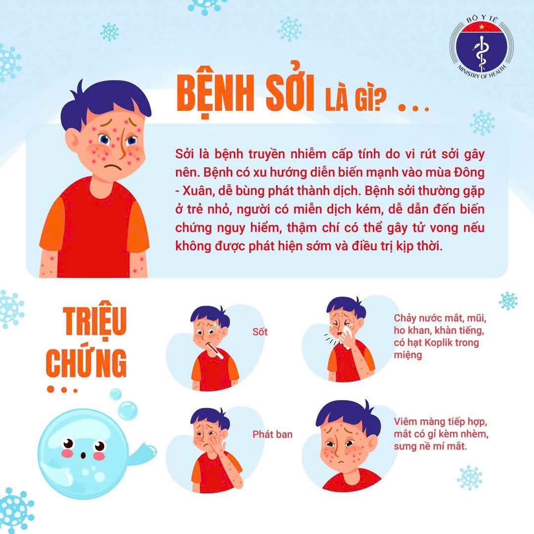 Tuyên truyền bệnh Sởi